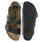Milano Black Smooth Leather Narrow