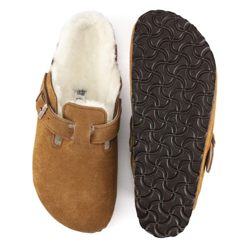 Boston Shearling Mink Suede Leather/Shearling Regular