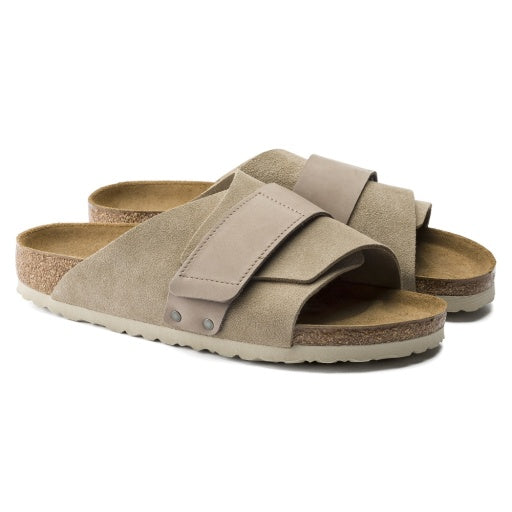 Kyoto Taupe Suede/Nubuck Leather Regular
