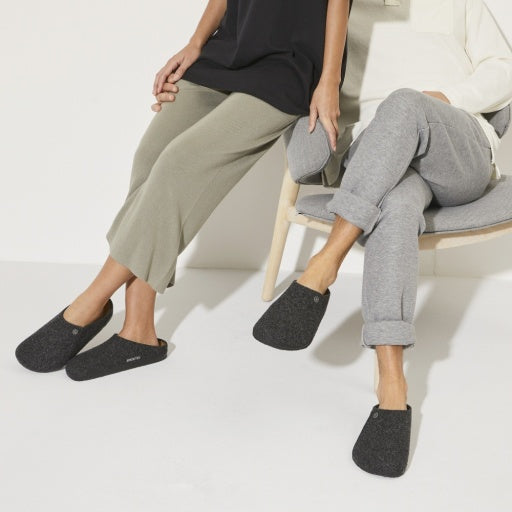 Zermatt Anthracite Wool Felt Regular