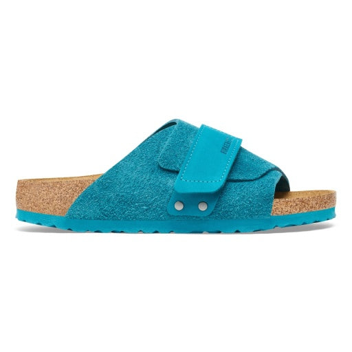 Kyoto Deep Turquoise Suede/Nubuck Leather Narrow