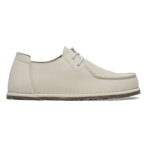 Utti Lace Antique White Suede Leather Regular