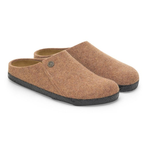 Zermatt Toffee Melange Wool Felt Regular