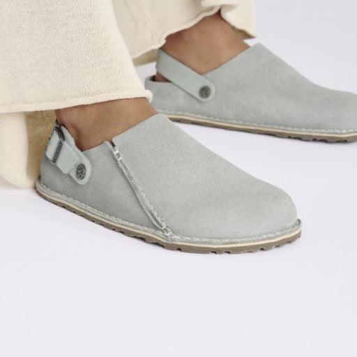 Lutry Pure Sage Suede Leather Regular