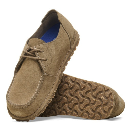 Utti Lace Grey Taupe Suede Leather Regular