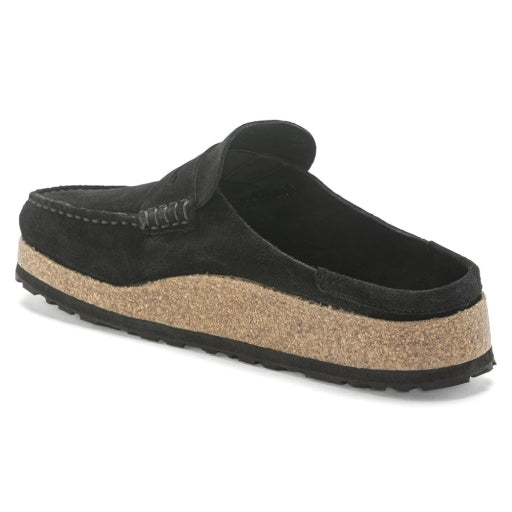 Naples Black Suede Leather Regular