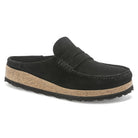 Naples Black Suede Leather Regular