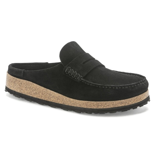 Naples Black Suede Leather Regular