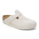 Boston SFB Antique White Suede Leather Narrow
