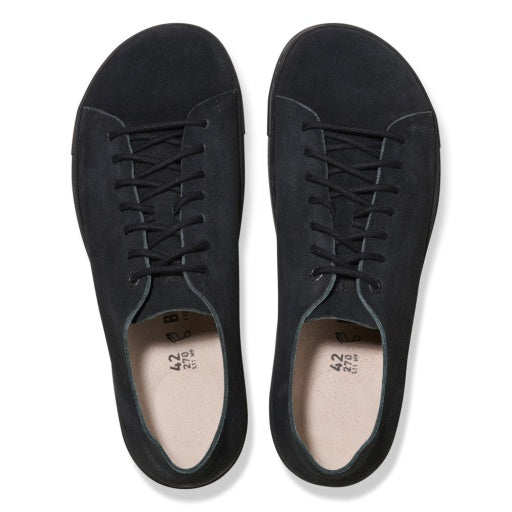 Bend Low Decon Black Nubuck Leather Regular