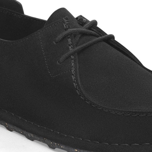 Utti Lace Black Suede Leather Regular