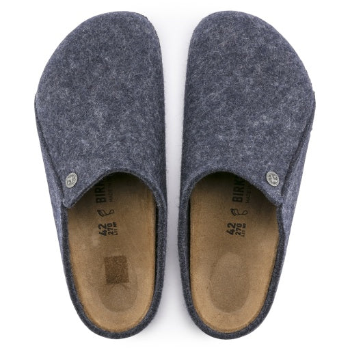 Zermatt Dark Blue Wool Felt Narrow