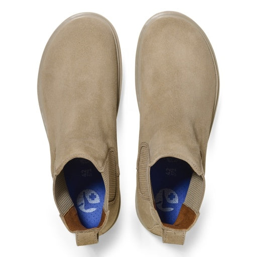 Highwood Slip On M Taupe Suede Leather Regular