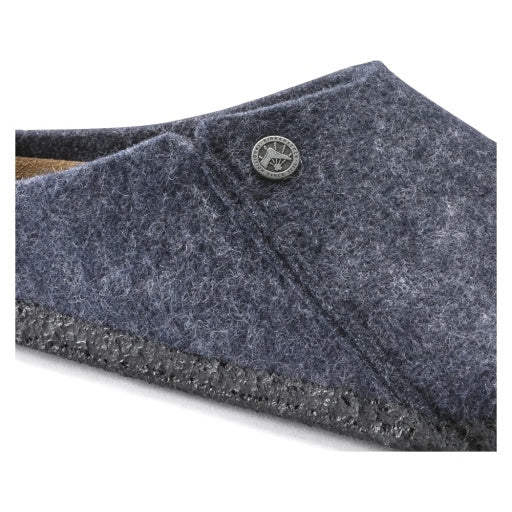 Zermatt Dark Blue Wool Felt Narrow
