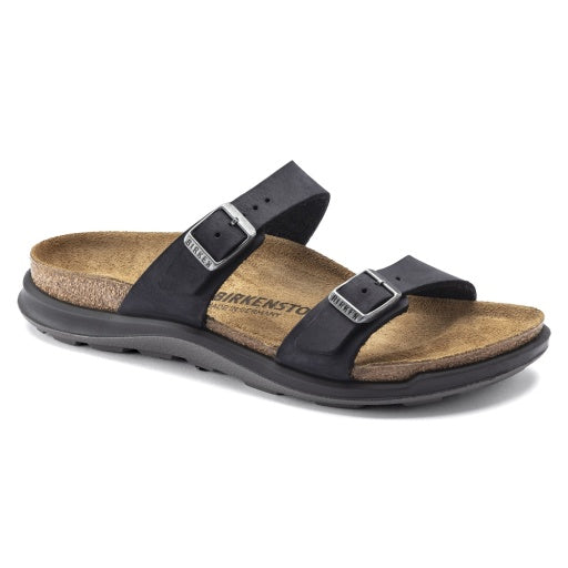 Sierra Cross Town Black Oiled Leather Narrow
