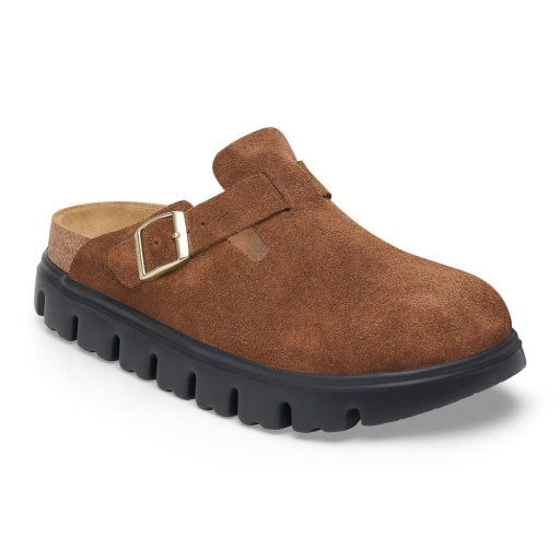 Boston Chunky Dark Tea Leather Narrow