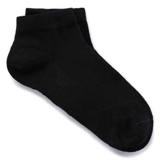 Cotton Sole Sneaker Black 2pk