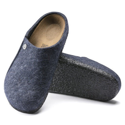 Zermatt Dark Blue Wool Felt Narrow