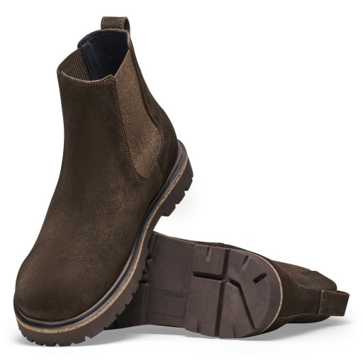 Highwood Slip On M Mocca Suede Leather Regular