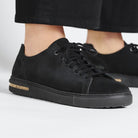 Bend Low Decon Black Nubuck Leather Regular
