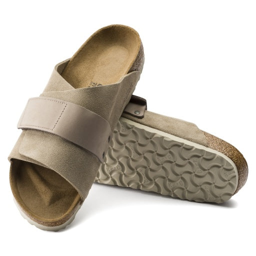 Kyoto Taupe Suede/Nubuck Leather Regular