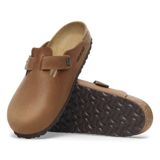 Boston Cognac Oiled Leather Regular