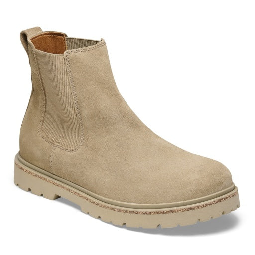 Highwood Slip On M Taupe Suede Leather Regular