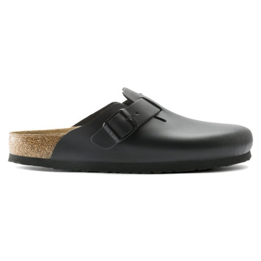 Boston Black Smooth Leather Regular