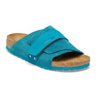 Kyoto Deep Turquoise Suede/Nubuck Leather Narrow