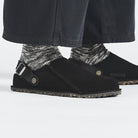 Lutry Black Suede Leather Regular