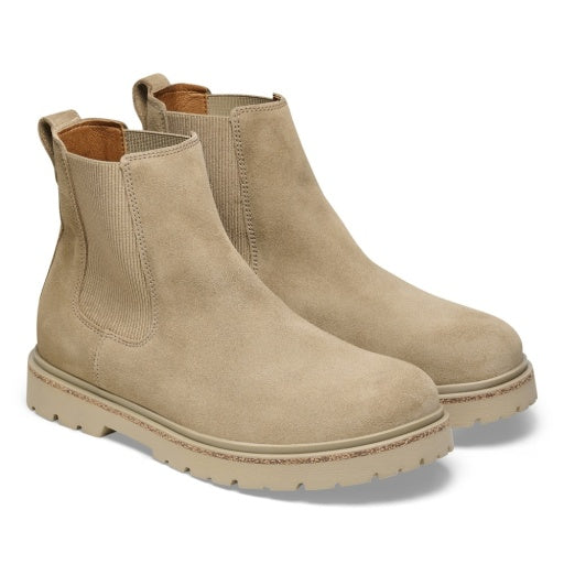 Highwood Slip On M Taupe Suede Leather Regular
