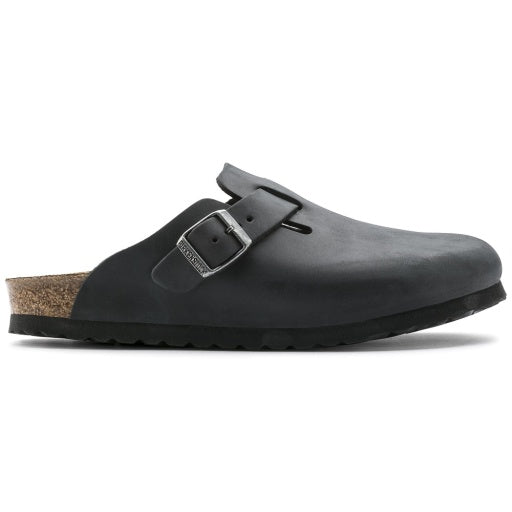 Boston Black Oiled Leather Regular