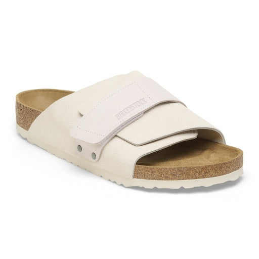 Kyoto Antique White Suede/Nubuck Leather Regular