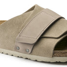 Kyoto Taupe Suede/Nubuck Leather Narrow