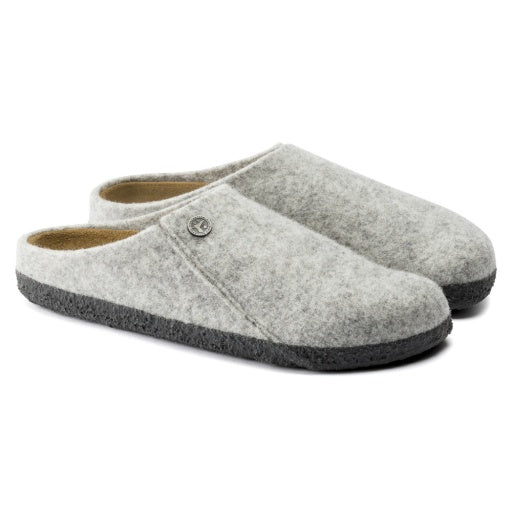 Zermatt Light Grey Wool Felt Narrow