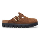 Boston Chunky Dark Tea Leather Narrow