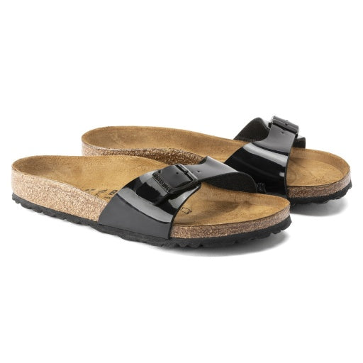 Madrid Patent Black Birko-Flor Regular