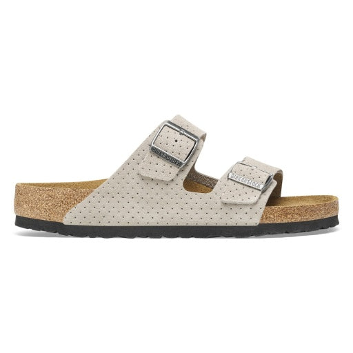 Arizona Stone Coin Embossed Suede Leather Regular