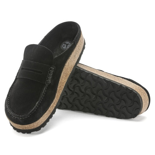 Naples Black Suede Leather Regular