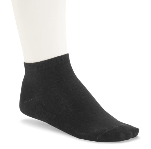 Cotton Sole Sneaker Black 2pk