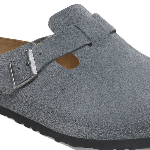 Boston SFB Basalt Grey Suede Leather Regular