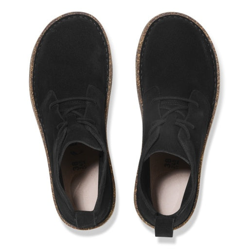 Uppsala Mid Black Suede Leather Regular
