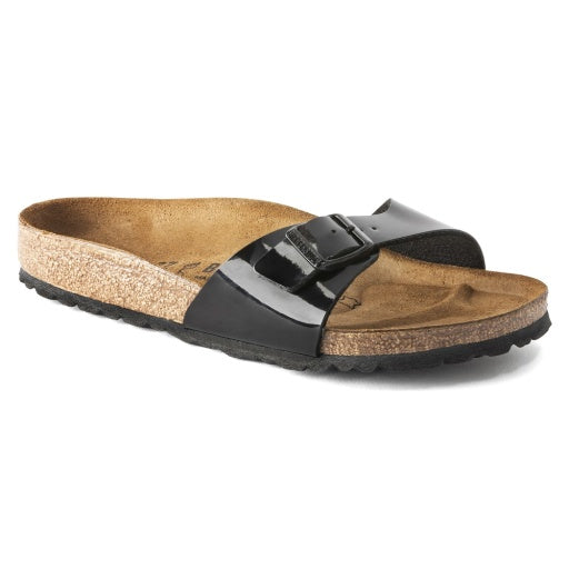 Madrid Patent Black Birko-Flor Regular