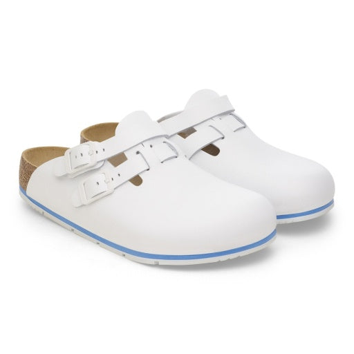 Kay Pro White PU Coated Natural Leather Regular