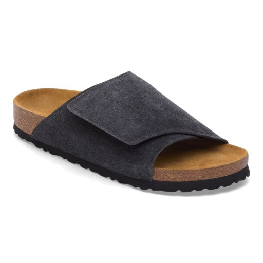 Solana Charcoal Suede Leather Narrow
