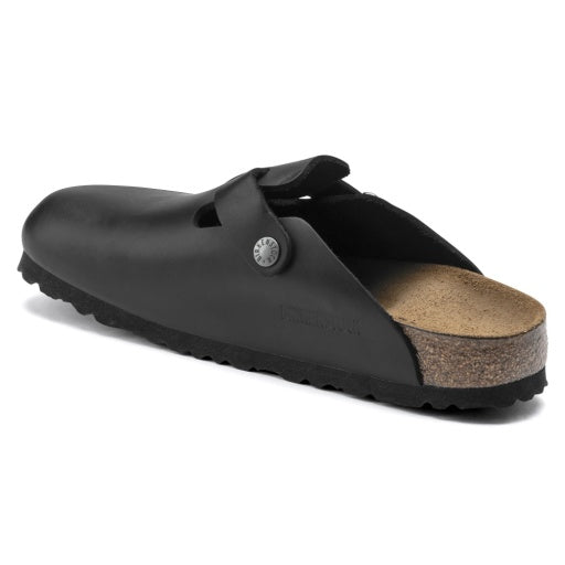Boston Black Oiled Leather Regular