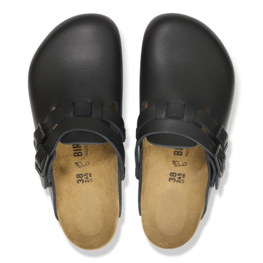 Kay Pro Black PU Coated Natural Leather Narrow