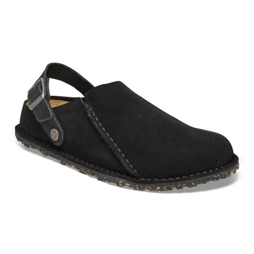 Lutry Black Suede Leather Regular