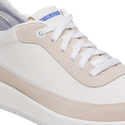 Honnef City Eggshell/Antique White Nylon Mesh/Suede Leather Narrow