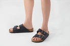 Arizona Black Oiled Leather Narrow